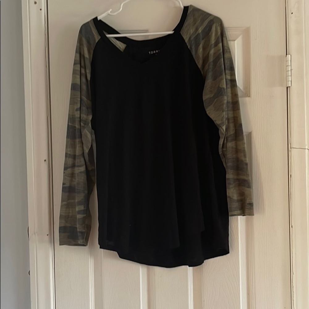 Torrid baseball tee